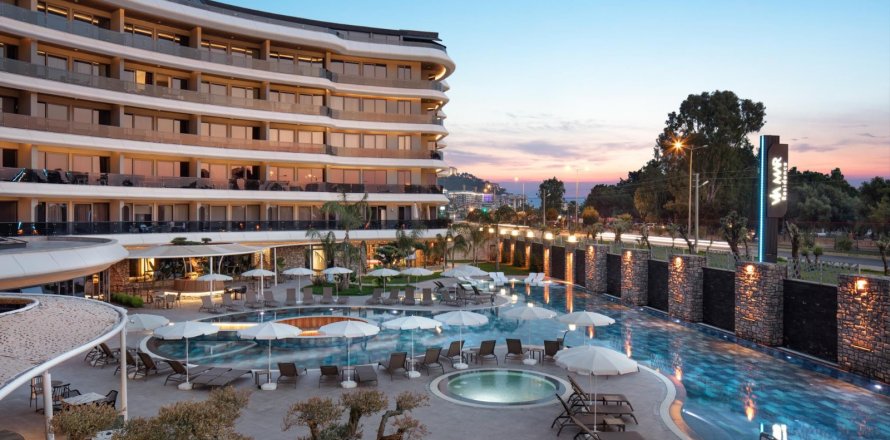 Daire 1+1 Alanya, Antalya, Türkiye №216727