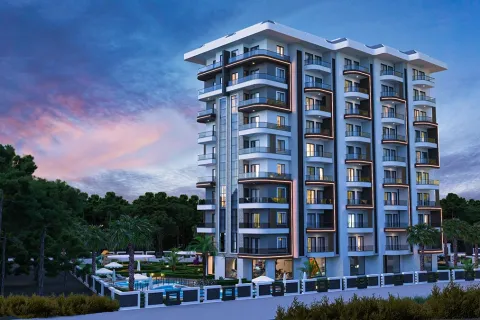 Daire  1+1  Alanya, Antalya, Türkiye №220436