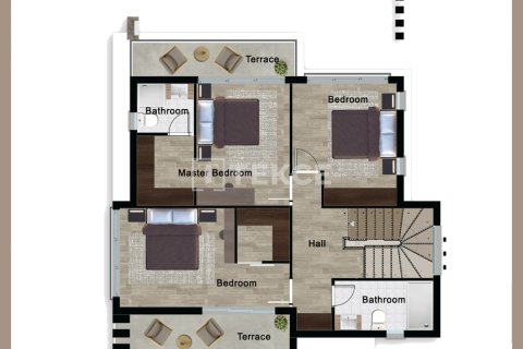 3+1 Villa i Famagusta, Nr. 228416 - 21