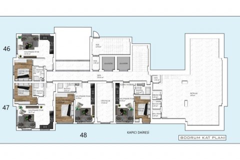 Продажа квартиры  в Авсалларе, Анталье, Турция 2 комн., 55м2, №94798 – фото 24