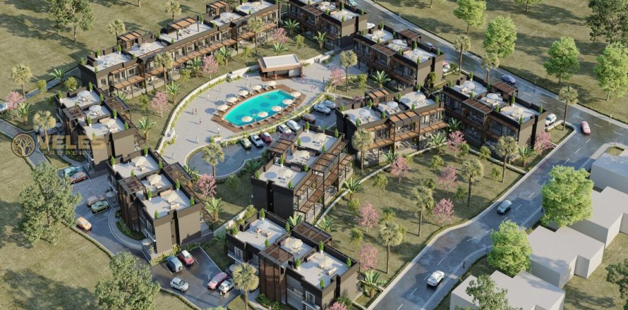 Daire 1+1 Bahçeli, Girne, №214425