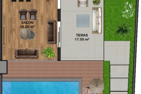 Apartment for sale in Mugla, Turkey, 4 bedrooms, No. 223899 – photo 12