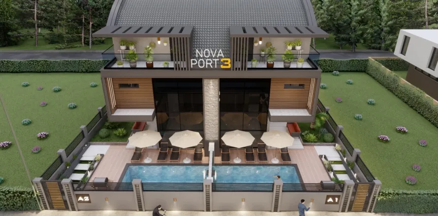 4+1 Apartment in Mugla, Turkey No. 223899