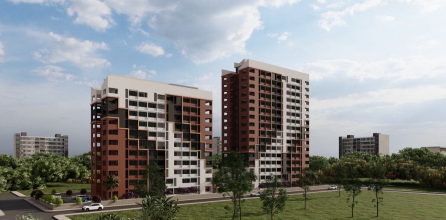 1+1 Leilighet  i Mersin, Tyrkia Nr. 91983