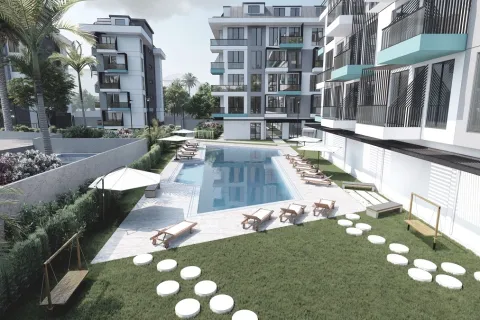 1+1 Lägenhet i Alanya, Antalya, Turkiet Nr. 224046