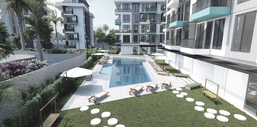 Квартира  1+1 в Аланье, Анталья, Турция №224046