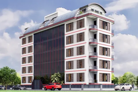 1+1 Lägenhet i Alanya, Antalya, Turkiet Nr. 224047
