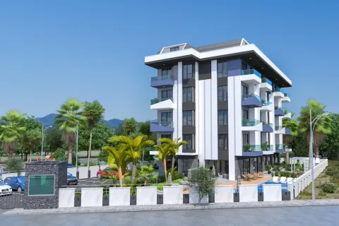 1+1 Lägenhet i Alanya, Antalya, Turkiet Nr. 224045