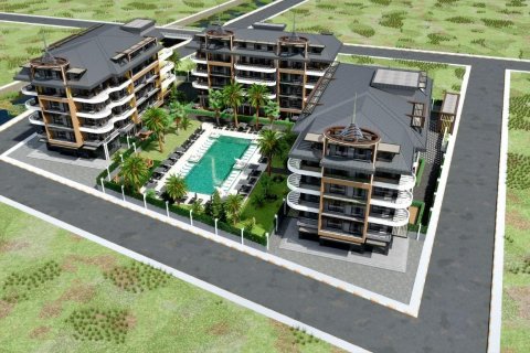 Lejlighed  i Kargicak, Alanya, Antalya, Tyrkiet Nr. 93493