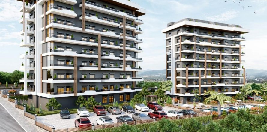Takvåning i Alanya, Antalya, Turkiet Nr. 96013