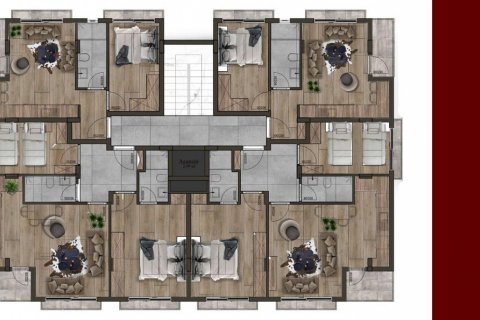 Lägenhet i Alanya, Antalya, Turkiet Nr. 96011 - 4