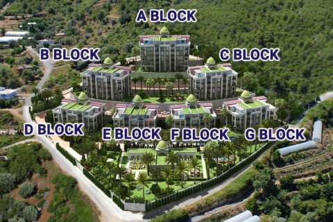 1+1 Wohnung in Alanya, Antalya, Türkei Nr. 211510 - 15