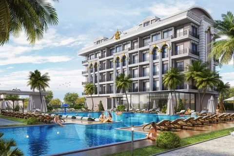 1+1 Lägenhet i Alanya, Antalya, Turkiet Nr. 223628 - 4