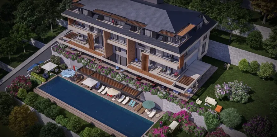 2+1 Apartment  in Alanya, Antalya, Turkey No. 223626