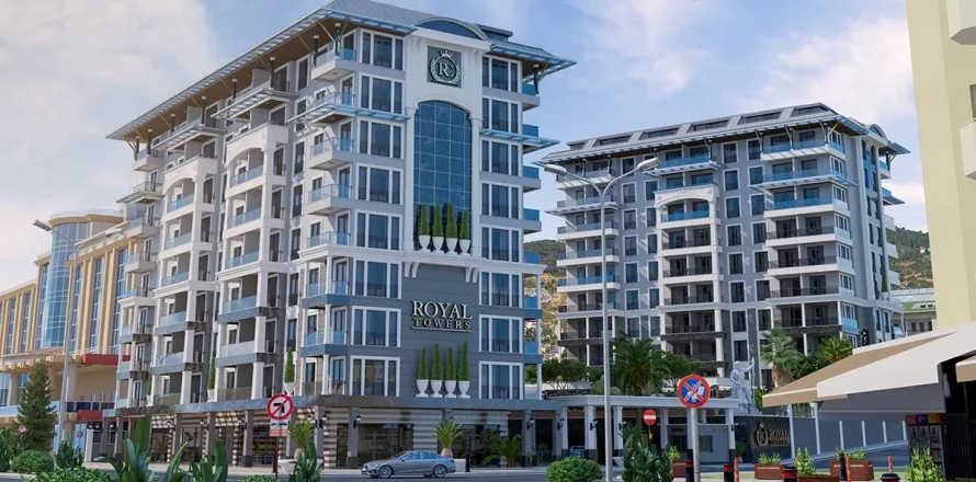 Daire  1+1  Alanya, Antalya, Türkiye №223622