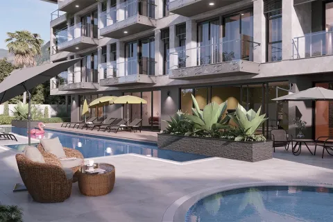 1+1 Wohnung in Alanya, Antalya, Türkei Nr. 223625 - 2