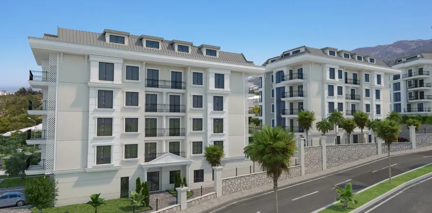 3+1 Leilighet i Alanya, Antalya, Tyrkia Nr. 223627