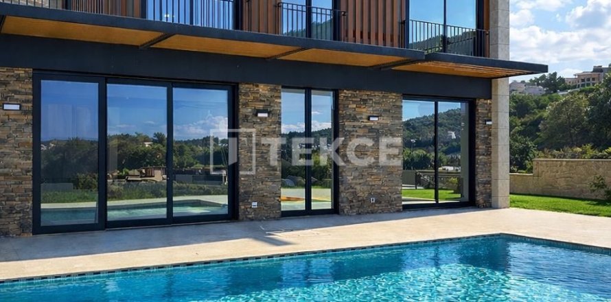 3+1 Villa  i Bodrum, Mugla, Turkiet Nr. 222124