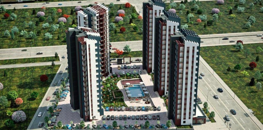 Wohnung in Mezitli, Mersin, Türkei Nr. 227912