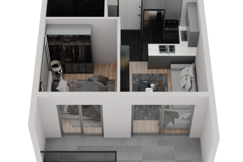 Продажа квартиры в Мерсине, Турция 2 комн., 53м2, №227909 – фото 19