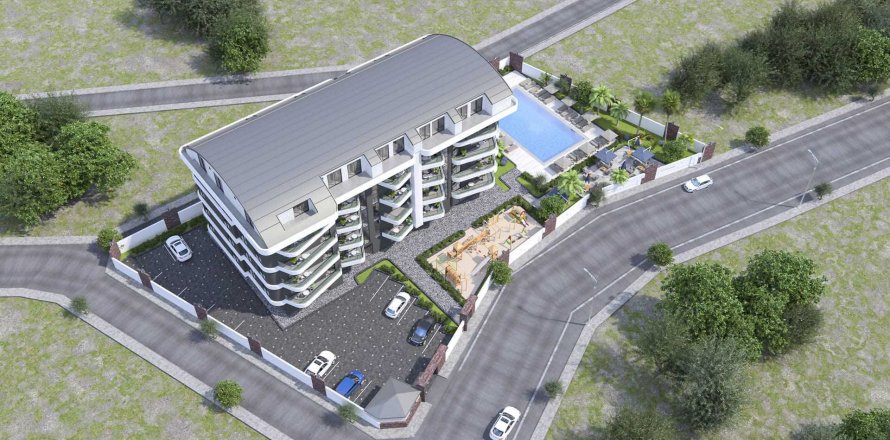 Пентхаус в Konak Life 3+1, Оба, Анталья, Турция №92758