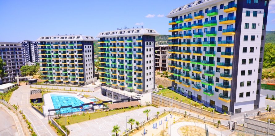 1+1 Lejlighed i Alanya, Antalya, Tyrkiet Nr. 216824