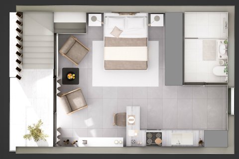 Продажа квартиры в Лонг Бич, Искеле, Северный Кипр студия, 50м2, №214524 – фото 20