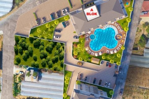 1+1 Lejlighed  i Alanya, Antalya, Tyrkiet Nr. 92234 - 2