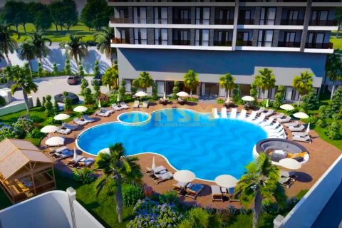 1+1 Lejlighed  i Alanya, Antalya, Tyrkiet Nr. 92234 - 3