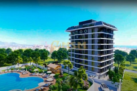 1+1 Lejlighed  i Alanya, Antalya, Tyrkiet Nr. 92234 - 24