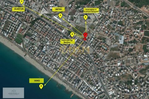 2+1 Wohnung  in Alanya, Antalya, Türkei Nr. 92239 - 2