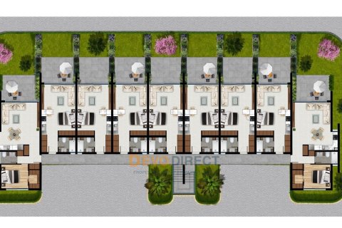 آپارتمان در  Girne ، ترکیه 1 خوابه ، 90 متر مربع.  شماره 225567 - 17