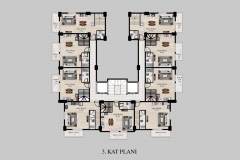 Daire   Konaklı, Antalya, Türkiye №93533 - 28