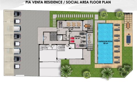 2+1 Lejlighed i Kestel, Antalya, Tyrkiet Nr. 227694 - 20