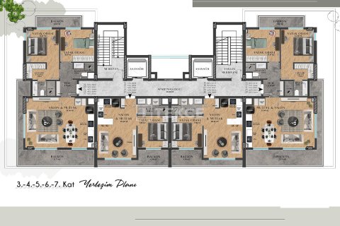 Apartment for sale in Aksu, Antalya, Turkey, 1 bedroom, 50m2, No. 226293 – photo 19