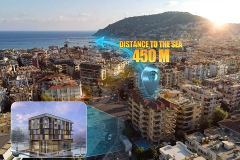 آپارتمان در Alanya ، ترکیه 1 خوابه ، 45 متر مربع. شماره 92123 - 8