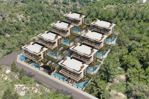 3+1 Villa  i Oba, Antalya, Tyrkiet Nr. 63278 - 16