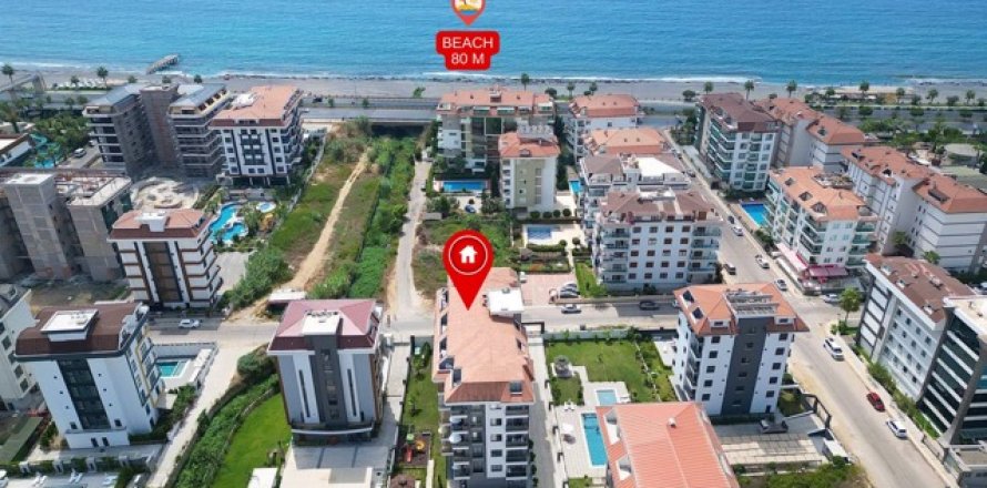 1+1 Lejlighed i Antalya, Tyrkiet Nr. 222770