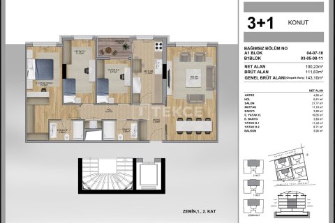 Apartment for sale  in Istanbul, Turkey, 4 bedrooms, 182m2, No. 228951 – photo 21
