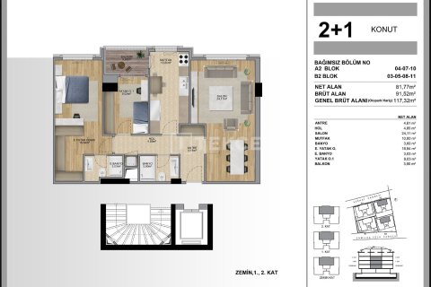 Apartment for sale  in Istanbul, Turkey, 4 bedrooms, 182m2, No. 228951 – photo 20