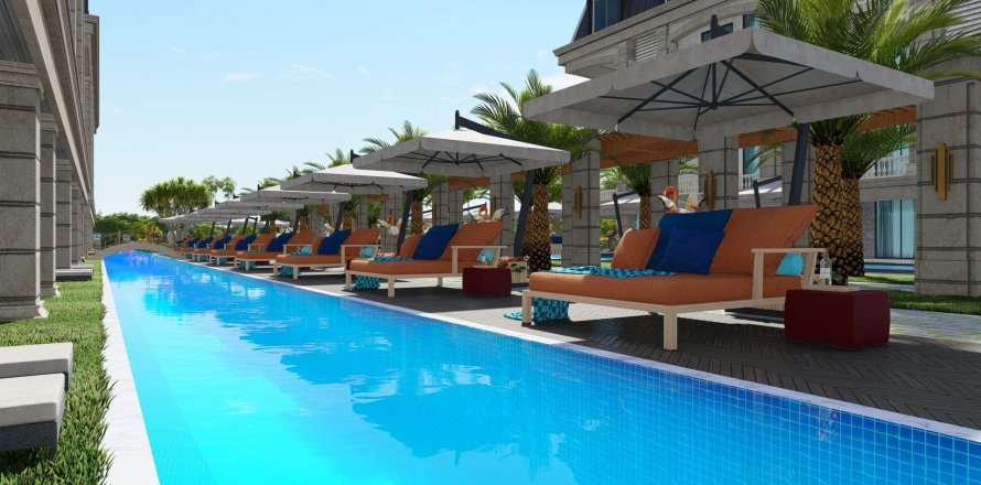 1+1 Wohnung in Exodus Palace Residence, Alanya, Antalya, Türkei Nr. 99901