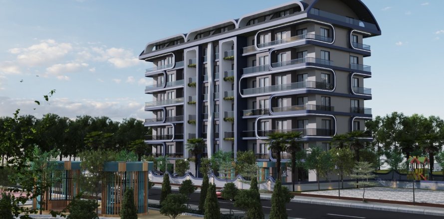 1+1 Lägenhet i Gazipasa, Antalya, Turkiet Nr. 136780