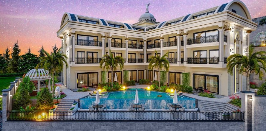 2+1 Wohnung in Milano Palace Residence, Bektas, Alanya, Antalya, Türkei Nr. 95919