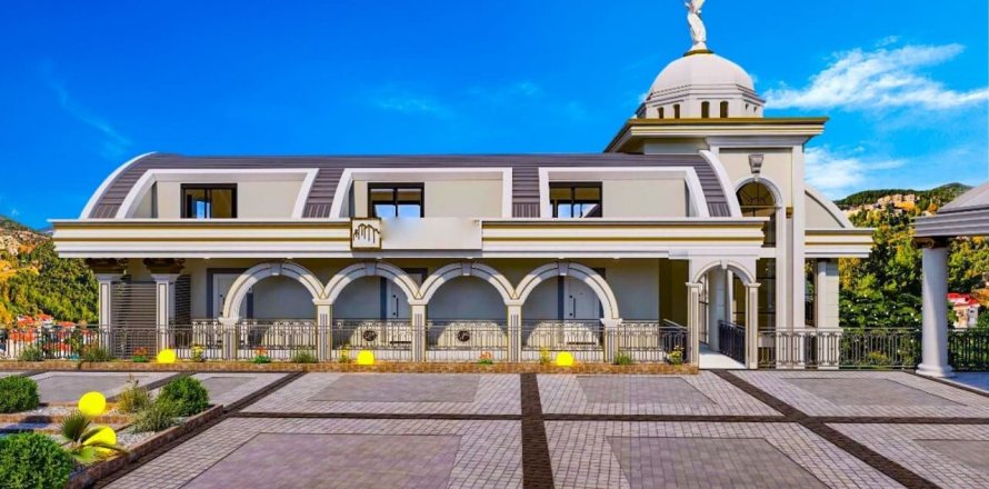 آپارتمان در Bektas، در Milano Palace Residence Alanya ، ترکیه 2 خوابه ، 120.7 متر مربع.  شماره 95920