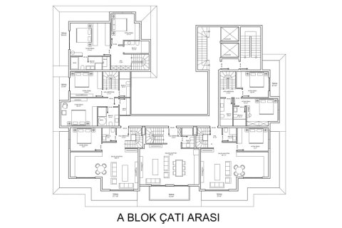 Daire  1+1  Alanya, Antalya, Türkiye №82842 - 24