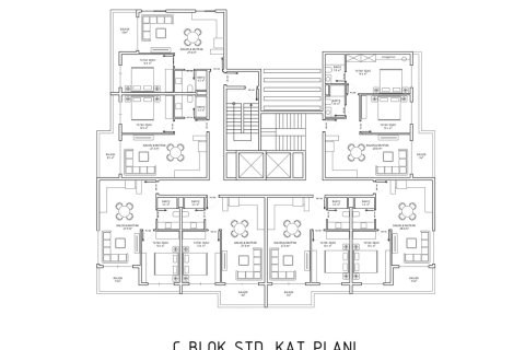 Daire  1+1  Alanya, Antalya, Türkiye №82842 - 26