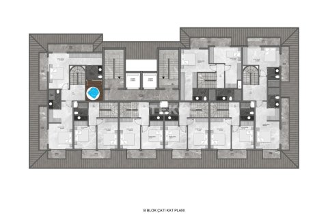 2+1 Takvåning  i Alanya, Antalya, Turkiet Nr. 232307 - 30