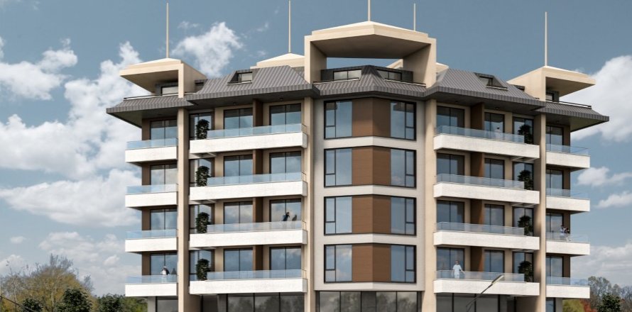 Квартира 1+1 в Аланье, Анталья, Турция №86929