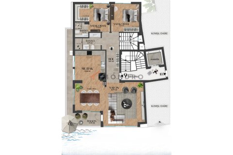 4+1 Lägenhet  i Aksu, Antalya, Turkiet Nr. 219991 - 24