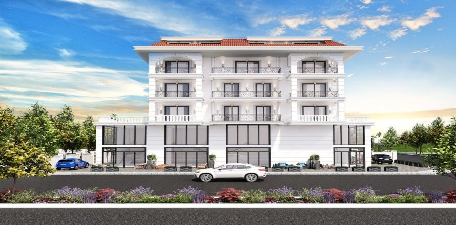 1+1 Leilighet  i Kestel, Antalya, Tyrkia Nr. 96178